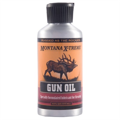 Western Powders Montana X-Treme Gun Oil 6 Ounce Firearm Cleaning Accessory
