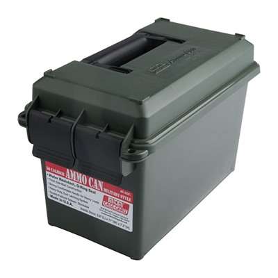 MTM Ammo Can 50 Caliber Polymer Green Ammunition Carrier