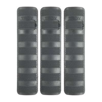 Troy Industries Battle Rail Cover 3 Pack Picatinny Polymer Black 6 Inch Accessory