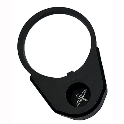 END PLATE W/ 3-QD SLING SWIVEL SOCKETS BLACK DLC