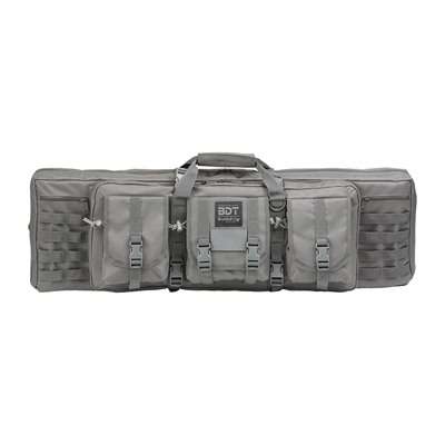 Bulldog Cases Tactical Elite Double Carbine Rifle Case 37 Inch Seal Gray