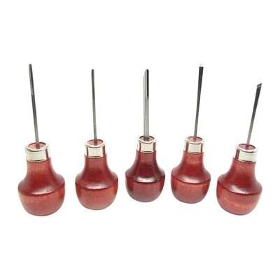 U.J. Ramelson Sub Mini Palm Woodcarving 5 Piece Accessory Set