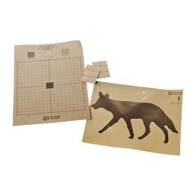 ATN Thermal Target Zero Training Coyote Paper Target Kit