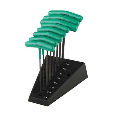 Bondhus Torx ProHold T-Handle 8 Piece Accessory Set