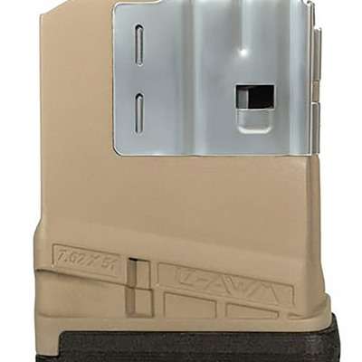 Lancer Systems 308 Winchester 10 Round Flat Dark Earth Magazine