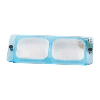 Optivisor Number 10 3.5x Magnification Extra Lens Plate Accessory