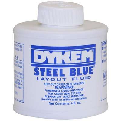 Devcon Express Dykem Steel Blue Layout Fluid Accessory