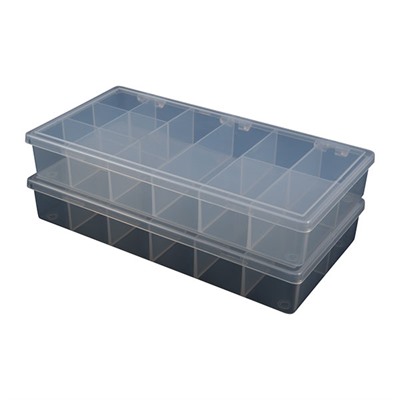 STORAGE BIN, 12 COMPARTMENT, 8-1/4''X4-1/4''X1-1/4'', 2 PACK