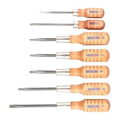Grace USA Pistolsmith Screwdriver Set Parallel Tip Hollow Ground Accessory