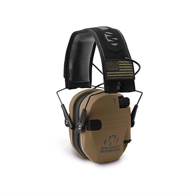 Walkers Razor Patriot Series Battle Brown Earmuff Accessory