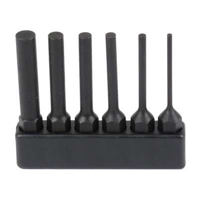 STEEL PIN PUNCH SET OF 6 1 STEEL PIN PUNCH SET OF 6