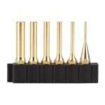 BRASS PIN PUNCH SET OF 6