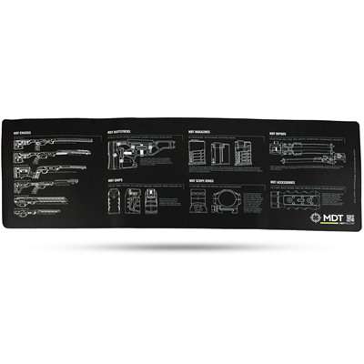 MDT Bench Mat Black Accessory
