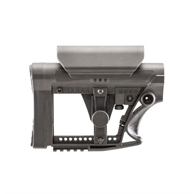Luth-Ar MBA-4 Adjustable Carbine Buttstock with Cheek Rest Black Accessory
