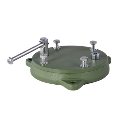 Brownells Gunsmith Bench Vise Direct Mount Rotary Base Green Accessory