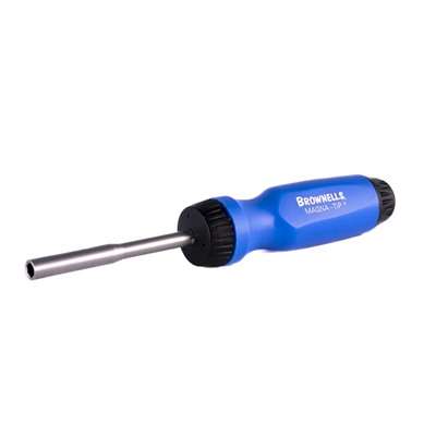 Brownells Magna-Tip Ratcheting Screwdriver Blue Accessory