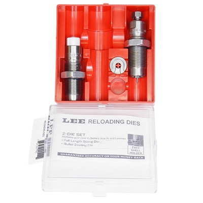 Lee Precision 4.6x30 Full Length Sizing Die 2-Die Set Reloading Tool