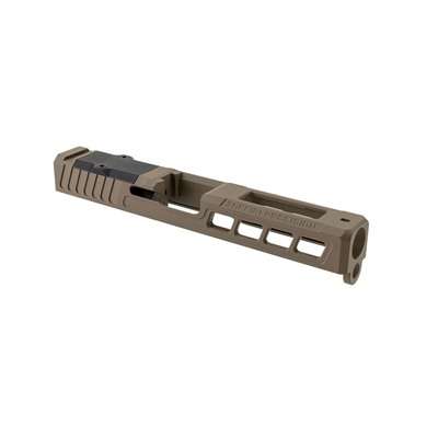 Zaffiri Precision Gen 3 Glock 17 9mm Luger Flat Dark Earth Optic Ready Pistol Slide