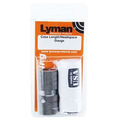 Lyman Pro Case Length Headspace Gauge 6.5 Creedmoor Stainless Reloading Tool