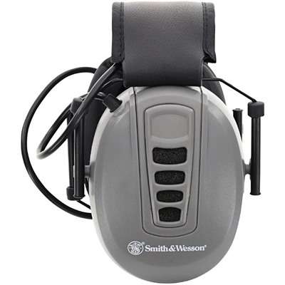Smith and Wesson Sigma Electronic Earmuff Gray Black