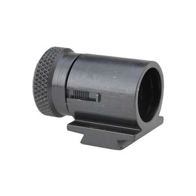 Lyman .404 Inch Target Front Sight 17 Adjustable Height Black Steel Sight