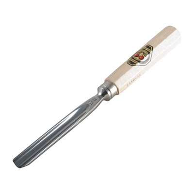 Brownells 12mm Straight Gouge Wood Handle Reloading Tool