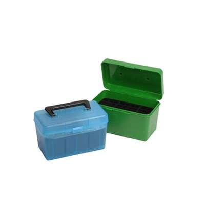 MTM Deluxe Ammo Box 50 Round Rifle Accessory