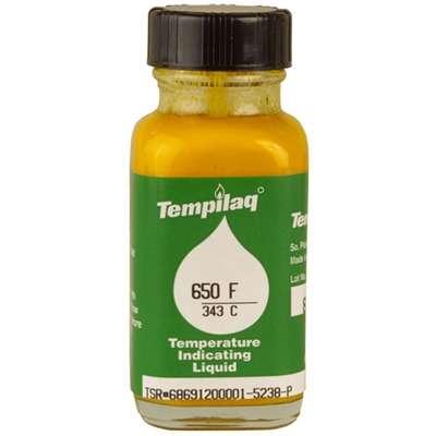 Tempilaq 2 Ounce 650 Degree Fahrenheit Thermal Indicator