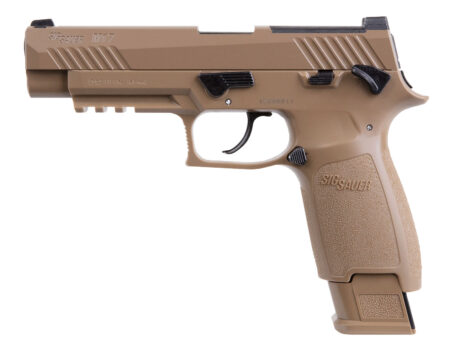 Sig Sauer Airguns AIRM17177 P320-M17 Air Pistol CO2 177 Pellet 20+1 4.70" Coyote Polymer Grips