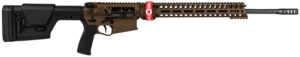 Patriot Ordnance Factory 01567 Revolution DI Gen4 6.5 Creedmoor 20" 20+1 Burnt Bronze Adjustable Magpul PRS Stock 14" M-LOK