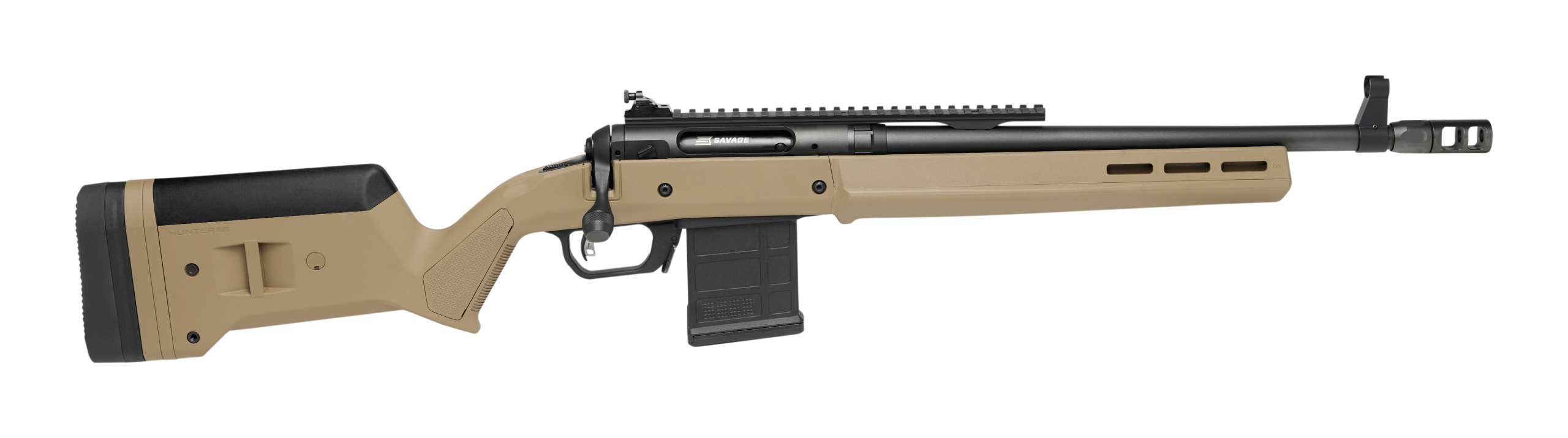 SAVAGE ARMS 110 MAGPUL SCOUT 6MMARC FDE # 1 SAVAGE ARMS 110 MAGPUL SCOUT 6MMARC FDE #