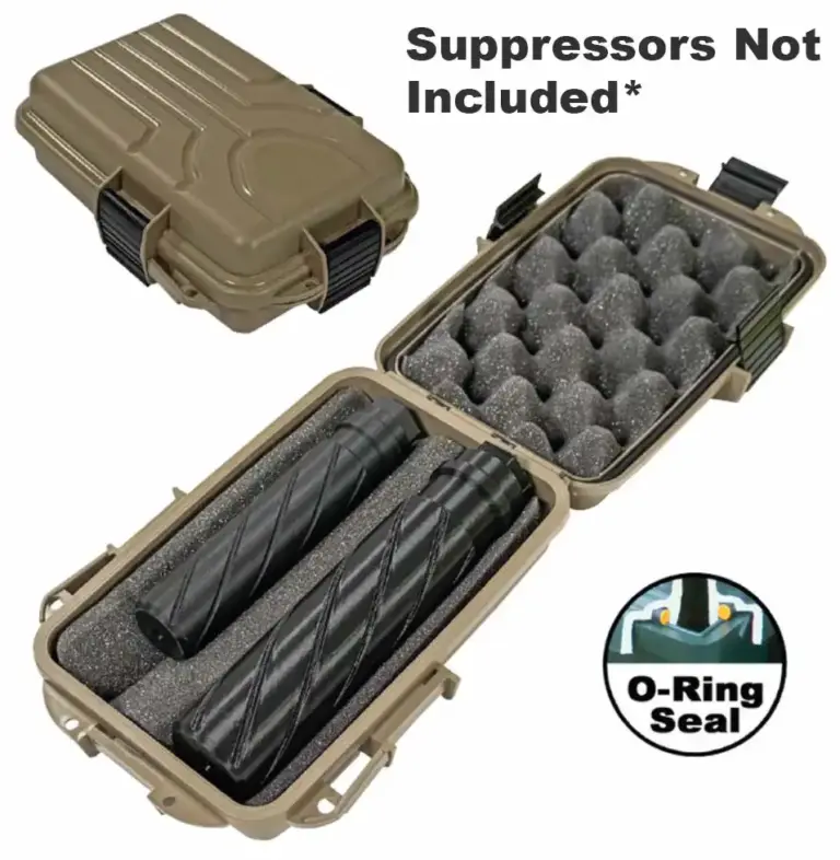 MTM SC2 SUPPRESSOR PROTECTOR 2, DARK EARTH, HEAT TESTED FOAM