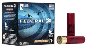 12 Gauge Firearms and Ammunition 22 Federal WF133BB Speed-Shok 12Gauge 3.50" 1 3/8oz BBShot 25 Per Box/10 Case