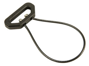 Blue Force Gear UWL325BK Universal Wire Loop Anodized Black 6061-T6 Aluminum 3.25"