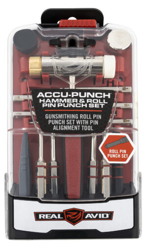 Real Avid Accu-Punch Hammer and Roll Pin Punch Set Accessory