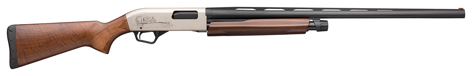 Winchester Repeating Arms 512404392 SXP Upland Field 12 Gauge 28" 4+1 3" Matte Nickel Engraved Rec Grade II/III Satin Turkish Walnut Stock Right Hand (Full Size) Includes 3 Invector-Plus Chokes 1 Winchester Repeating Arms 512404392 SXP Upland Field 12 Gauge 28" 4+1 3" Matte Nickel Engraved Rec Grade II/III Satin Turkish Walnut Stock Right Hand (Full Size) Includes 3 Invector-Plus Chokes