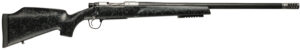 Christensen Arms 8011002100 Traverse  338 Lapua Mag 3+1 27" Threaded Barrel, Natural Stainless, Black with Gray Webbing Stock