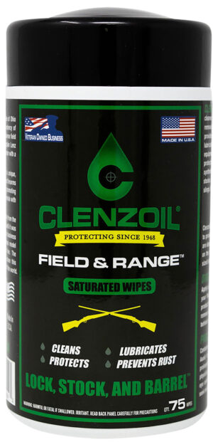 Clenzoil 2243 Field & Range Wipes 50 Count