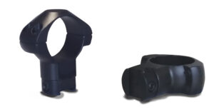 Konus 1 Inch Steel Rings Black 3/8 Inch Grooved Receiver Scope Accessory