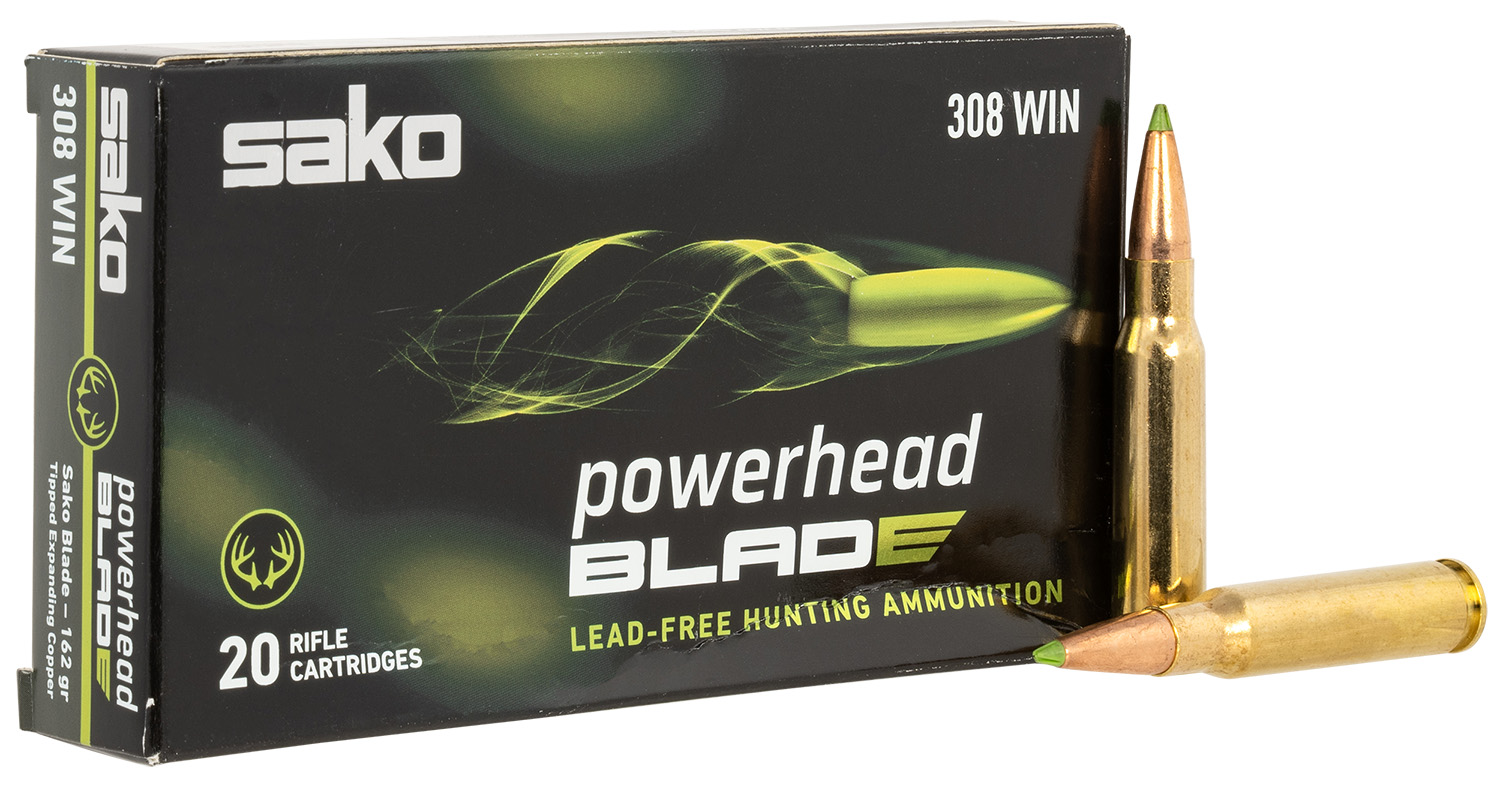 SAKO (TIKKA) PowerHead Blade 308Win 162gr 20 Per Box/10 Case 1 SAKO (TIKKA) PowerHead Blade 308Win 162gr 20 Per Box/10 Case