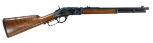 Taylors & Company 240002 1873 TC73 9mm Luger 10+1 18" Blued Threaded Barrel, Color Case Hardened Receiver, Walnut Fixed Stock, Taylor Tuned, Right Hand