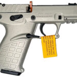 Kel-Tec P17SA P17  Sports South Exclusive Color, Compact Frame 22 LR 16+1 3.80" Black Steel Threaded Barrel, Shimmer Serrated Steel Slide, Shimmer Polymer Frame w/Picatinny Rail, Textured Grip