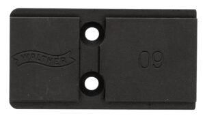 Walther Arms 5136208 Optic Plate Black Steel Fits Walther PDP 2.0