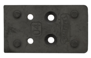 Walther Arms 5136212 Optic Plate Black Steel Fits Walther PDP 2.0