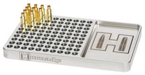 Hornady 480044 Reloading Block Red Aluminum Capacity 100rd Rifle Firearm