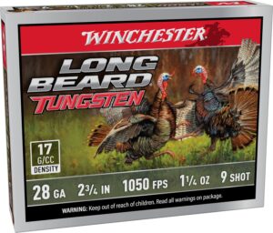 WIN LBT289   28G 2.75"#9 LONGBEARD TS17 1-1/4 5/50