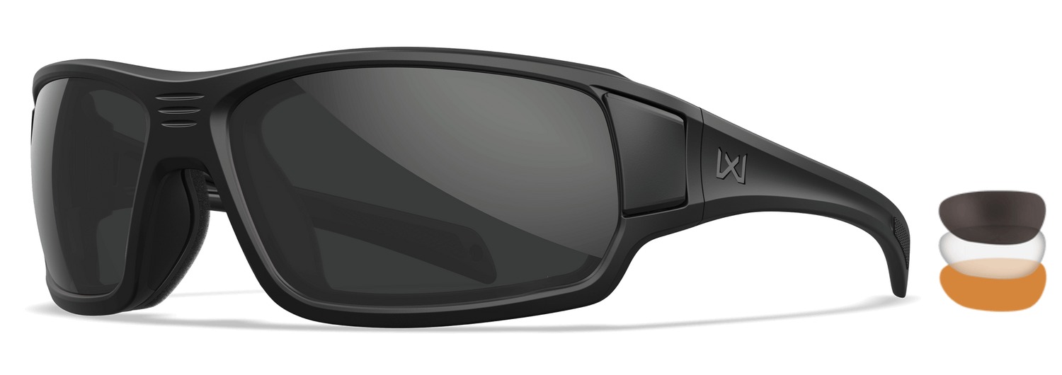 Wiley X Breach 2.5 Gray Clear Rust Sunglasses Accessory 1 WILEYX CHBRC08 BREACH 2.5 GRY/CLR/RUST/MB