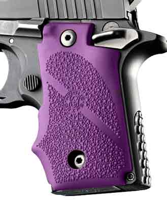 Hogue Sig Sauer P238 Purple Grip Accessory 1 Hogue Sig Sauer P238 Purple Grip Accessory