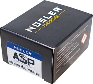 Nosler Assured Stopping Power 44 Magnum 240 Grain Hollow Point Ammunition 20 Round
