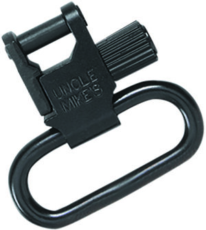 Uncle Mike's 14033 Super Swivel Quick Detach Tri-Lock Blued 1.25" Loop for Rifles or Shotguns w/QD Bases